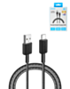 Anker 322 USB A-C Braided Charging Cable (BLACK) (6ft) (60w) (Only Ground Shipping)