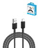 Anker 322 USB A-C Braided Charging Cable (BLACK) (10ft) (15W) (Only Ground Shipping)