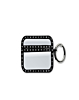 AirPods 1/2 Diamond and Mirror TPU Soft Case - BLACK (Only Ground Shipping)