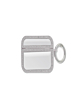 AirPods 1/2 Diamond and Mirror TPU Soft Case - SILVER (Only Ground Shipping)
