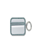 AirPods 1/2 Diamond and Mirror TPU Soft Case - TEAL (Only Ground Shipping)