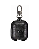 AirPods 1/2 Fashion Leather Case - PATTERNED BLACK (Only Ground Shipping)