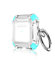 AirPods 1/2 Rugged Ring Shockproof Armor Case - GREEN (Only Ground Shipping)