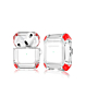 AirPods 1/2 Rugged Ring Shockproof Armor Case - RED (Only Ground Shipping)