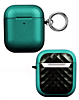 AirPods 1/2 Protective Shell Wireless Earphone Case - DARK GREEN (Only Ground Shipping)
