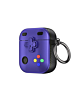 AirPods 1/2 Game Console Design TPU Case - PURPLE (Only Ground Shipping)