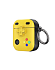 AirPods 1/2 Game Console Design TPU Case - YELLOW (Only Ground Shipping)