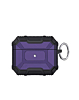 AirPods 3 Hard Plastic Transparent Case with Keychain - PURPLE (Only Ground Shipping)
