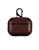 AirPods 3 Luxury PU Leather Design Protective Shockproof Case - CHERRY (Only Ground Shipping)