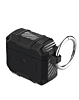 Hard Plastic Transparent Case with Keychain - BLACK for Airpods 4th Gen (Only Ground Shipping)