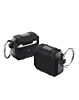 Hard Plastic Transparent Case with Keychain - BLACK for Airpods 4th Gen (Only Ground Shipping)