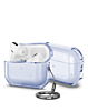Hybrid Case with Air Cushion Technology - LIGHT BLUE for Airpods 4th Gen (Only Ground Shipping)