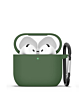 AirPods 4th Gen Silicone Case -DARK GREEN (Only Ground Shipping)