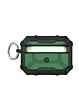 AirPods Pro (2nd Gen) Hard Plastic Transparent Case with Keychain - GREEN (Only Ground Shipping)