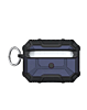 AirPods Pro (2nd Gen) Hard Plastic Transparent Case with Keychain - NAVY (Only Ground Shipping)