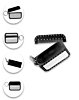 AirPods 3 Diamond and Mirror TPU Soft Case - BLACK (Only Ground Shipping)