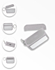 AirPods 3 Diamond and Mirror TPU Soft Case - SILVER (Only Ground Shipping)