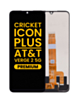 LCD Assembly without Frame for Cricket lcon Plus (2026) (SN333C) / AT&T Verge 2 5G (Premium)