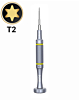 AiXun AX-IS005 2D Alloy Steel Screwdriver - Torx * T2 (Not Returnable)