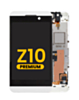 LCD Assembly with Frame for BlackBerry Z10 (WHITE) (Premium)