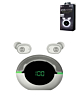 PowerTune True Wireless Earbuds - WHITE (Only Ground Shipping)