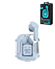 Mini Clear Sport Earbuds - LIGHT BLUE (Only Ground Shipping)