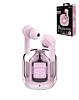 Mini Clear Sport Earbuds - ROSE PINK (Only Ground Shipping)