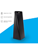 10W Bluetooth Angled Speaker with FM Radio - BLACK (Only Ground Shipping)