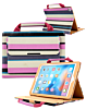Smart Work Bag Style Case - MIX COLOR PINK for iPad Mini 1 / 2 / 3 / 4 / 5 (Only Ground Shipping)