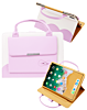 Smart Work Bag Style Case - RIBBON PINK for iPad Mini 1 / 2 / 3 / 4 / 5 (Only Ground Shipping)