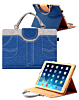 Smart Work Bag Style Case - ROYAL BLUE JEAN for iPad 5 (2017) / iPad 6 (2018) / Air 1 / Air 2 / Pro 9.7 (Only Ground Shipping)