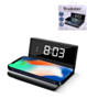 Brookstone Alarm Clock Wireless Charging (BLACK) (Only Ground Shipping)
