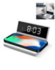 Brookstone Alarm Clock Wireless Charging (10W) (WHITE) (Only Ground Shipping)