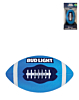 Bud Light Football Bluetooth BudLight Speaker (BLUE) (Only Ground Shipping)