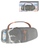 BLASTIN Portable Boombox Speaker (GRAY) (Only Ground Shipping)