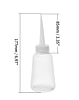 Straight Plastic Squeeze Diffuser Wash Clean Bottle (150ml)
