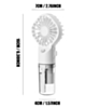 Bytech Handheld Spray Fan (WHITE) (Only Ground Shipping)