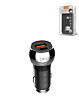 LDNIO C1 Dual Car Charger with USB A-C Charging Cable (3ft) (36W) (Only Ground Shipping)