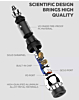 LDNIO C1 Dual USB A+C Car Charger with USB C-L Non-MFI Cable (3ft) (36W) (Only Ground Shipping)