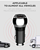 LDNIO C1 Dual USB A+C Car Charger with USB C-L Non-MFI Cable (3ft) (36W) (Only Ground Shipping)