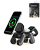 4-in-1 Dog Wireless Charger Stand & Touch Nightlight (15W) (BLACK) (Only Ground Shipping)