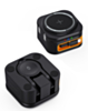 4-in-1 Wireless Charging Stand, Phone, Watch, Airpods, and Retractable Cable (15W) (BLACK) (Only Ground Shipping)