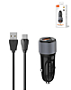 LDNIO C510Q PD QC3.0 Dual USB A+C Car Charger with USB A-C Cable (3ft) (36W) (Only Ground Shipping)