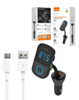 LDNIO C705Q Bluetooth 5.0 FM Transmitter Dual USB Car Charger with USB C Cable (Only Ground Shipping)