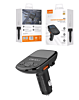 LDNIO C706Q Bluetooth 5.0 FM with 2X USB A+C Car Charger with USB A-L Cable (3ft) (25W) (Only Ground Shipping)