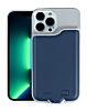 Soft Rubber Slim Charging Case (5500 mAh) for iPhone 12/12 Pro  (BLUE) (Only Ground Shipping)