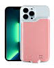 Soft Rubber Slim Charging Case (5500 mAh) for iPhone 12/12 Pro  (PINK) (Only Ground Shipping)