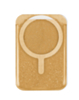 Clear Glitter Design Magnetic Card Holder (GOLD) (Only Ground Shipping)