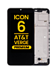 LCD Assembly with Frame for Cricket Icon 6 / AT&T Verge (SL219A) (Premium)