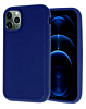 Dual Layer Serrated Case - DARK BLUE for iPhone 12 Pro Max (Only Ground Shipping)